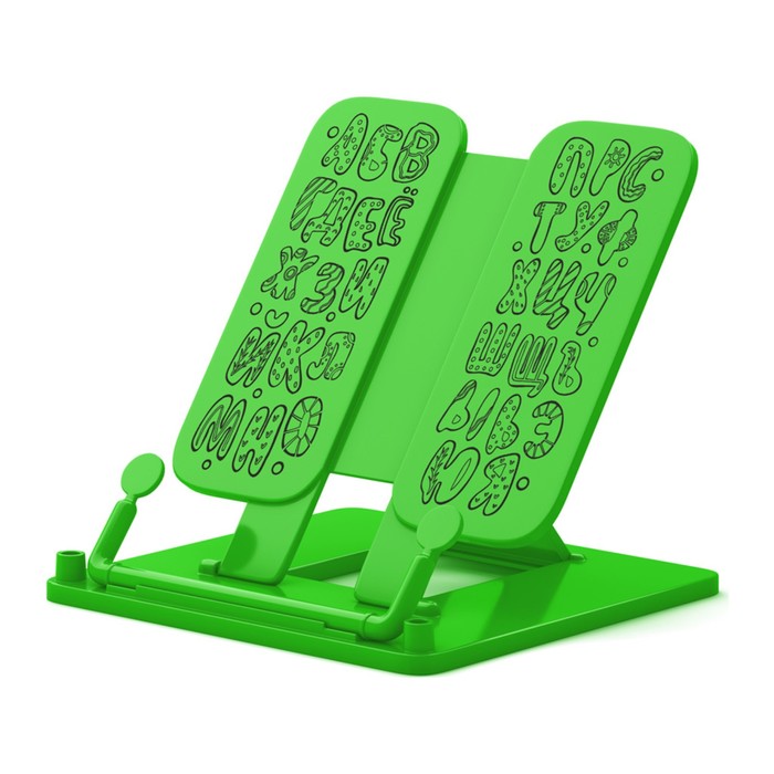 

Подставка для книг ErichKrause Neon Solid, с русским алфавитом, зеленая, Разноцветный