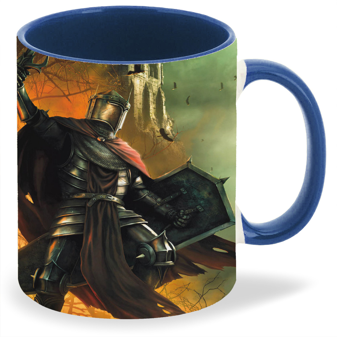 

Кружка CoolPodarok battleknight Светлый и тёмный рыцари, battleknight Светлый и тёмный рыцари
