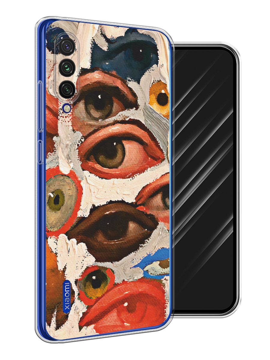 

Чехол Awog на Xiaomi Mi CC9E "Глаза масляная живопись", Разноцветный, 35950-7