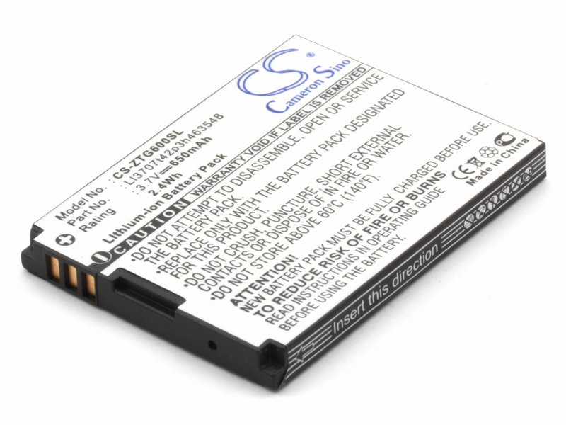 

Аккумулятор для ZTE G R233, МТС 535 (Li3707T42P3H463548)