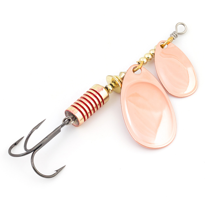 

Блесна вращающаяся Akara Action Series Aglia Tandem 2/4 11 гр. 2/5 oz. A20, Розовый;золотистый, Aglia Tandem