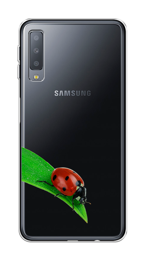 

Чехол Awog на Samsung Galaxy A7 2018 "На счастье", Белый;красный;зеленый, 26750-1
