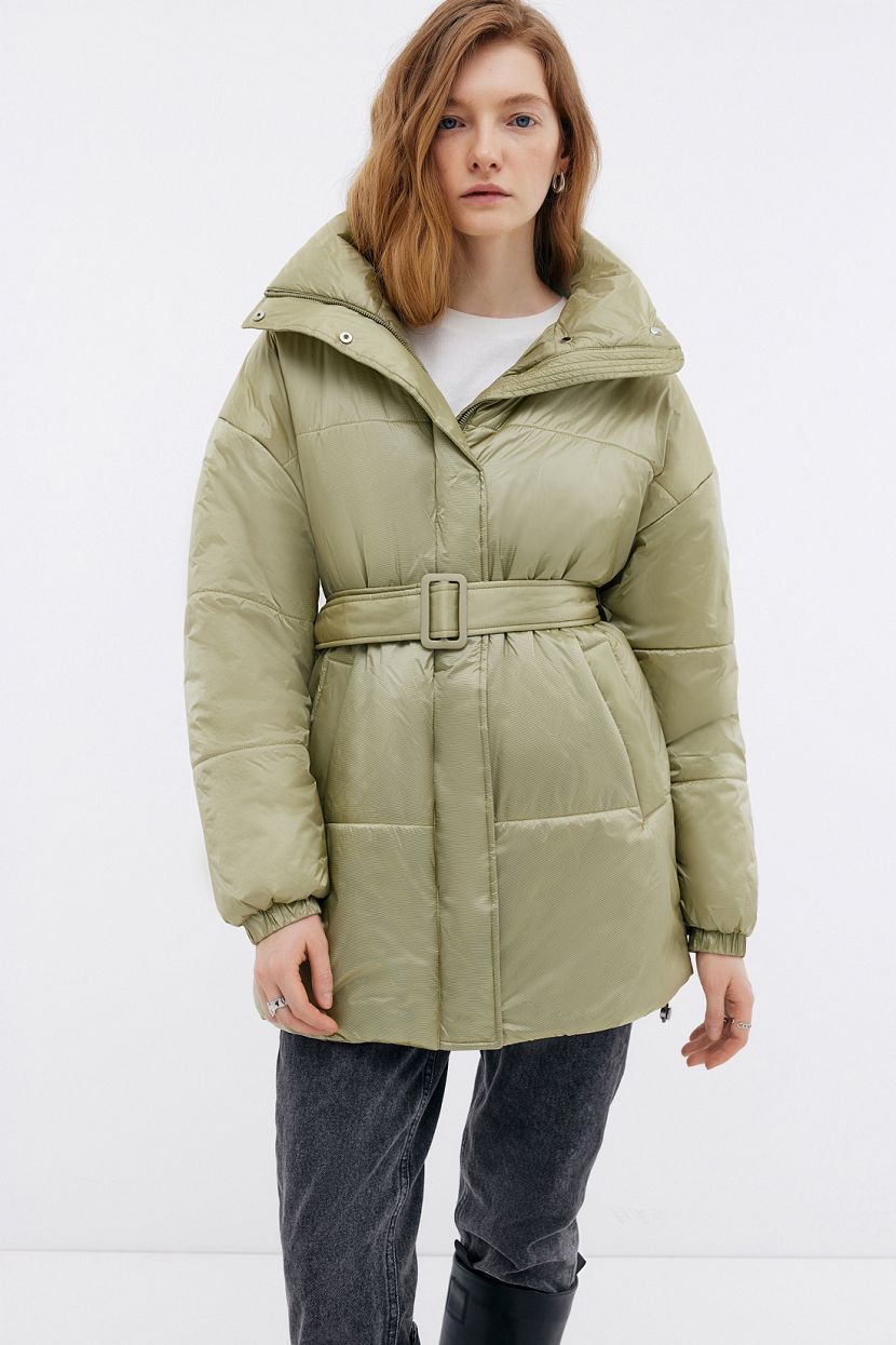 

Куртка женская Baon B0324012 зеленая M, Зеленый, B0324012