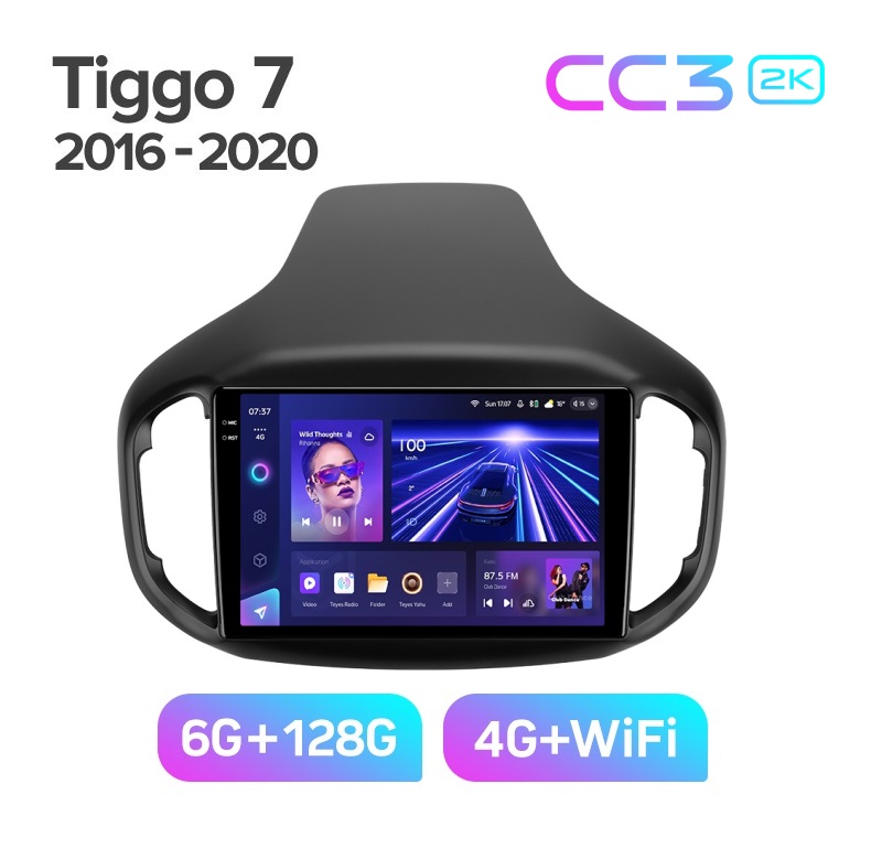 Магнитола TEYES CHERY TIGGO 7 2016-2020 г CC3 2K 6128ГБ 4389000₽
