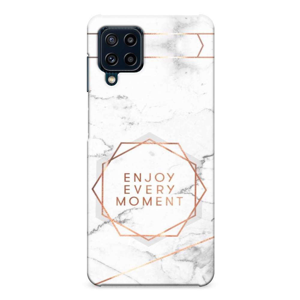 

Пластиковый чехол "Enjoy every moment мрамор" на Samsung Galaxy M32