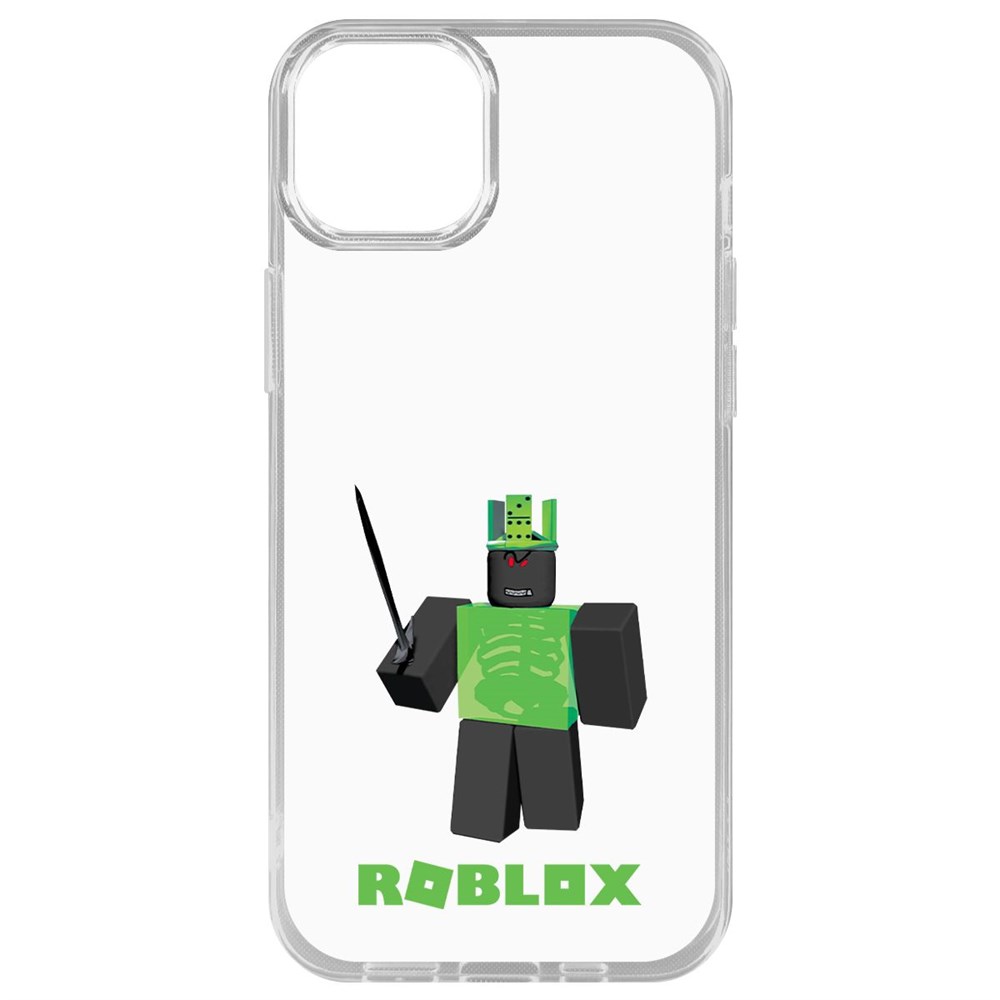 

Чехол-накладка Krutoff Clear Case Roblox-1x1x1x1x1 для iPhone 15 Plus, Прозрачный