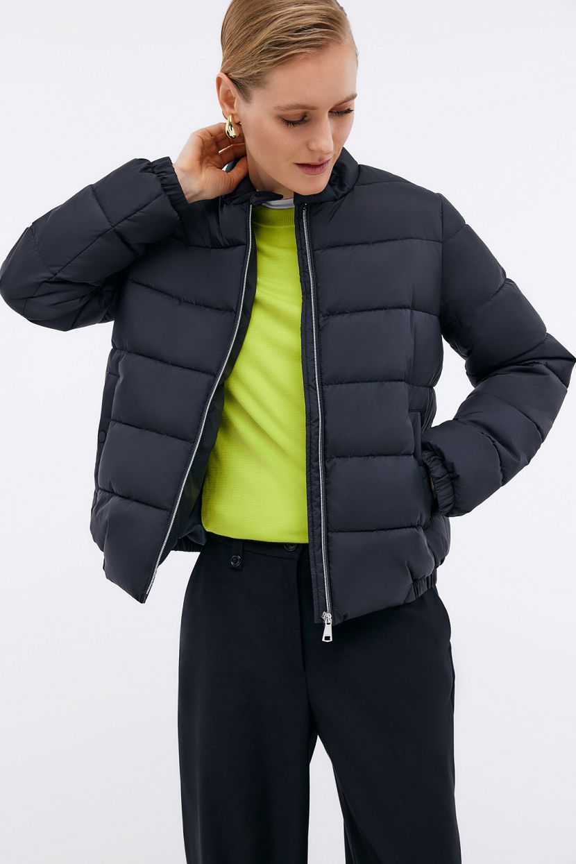 

Куртка женская Baon B0424201 черная M, Черный, B0424201