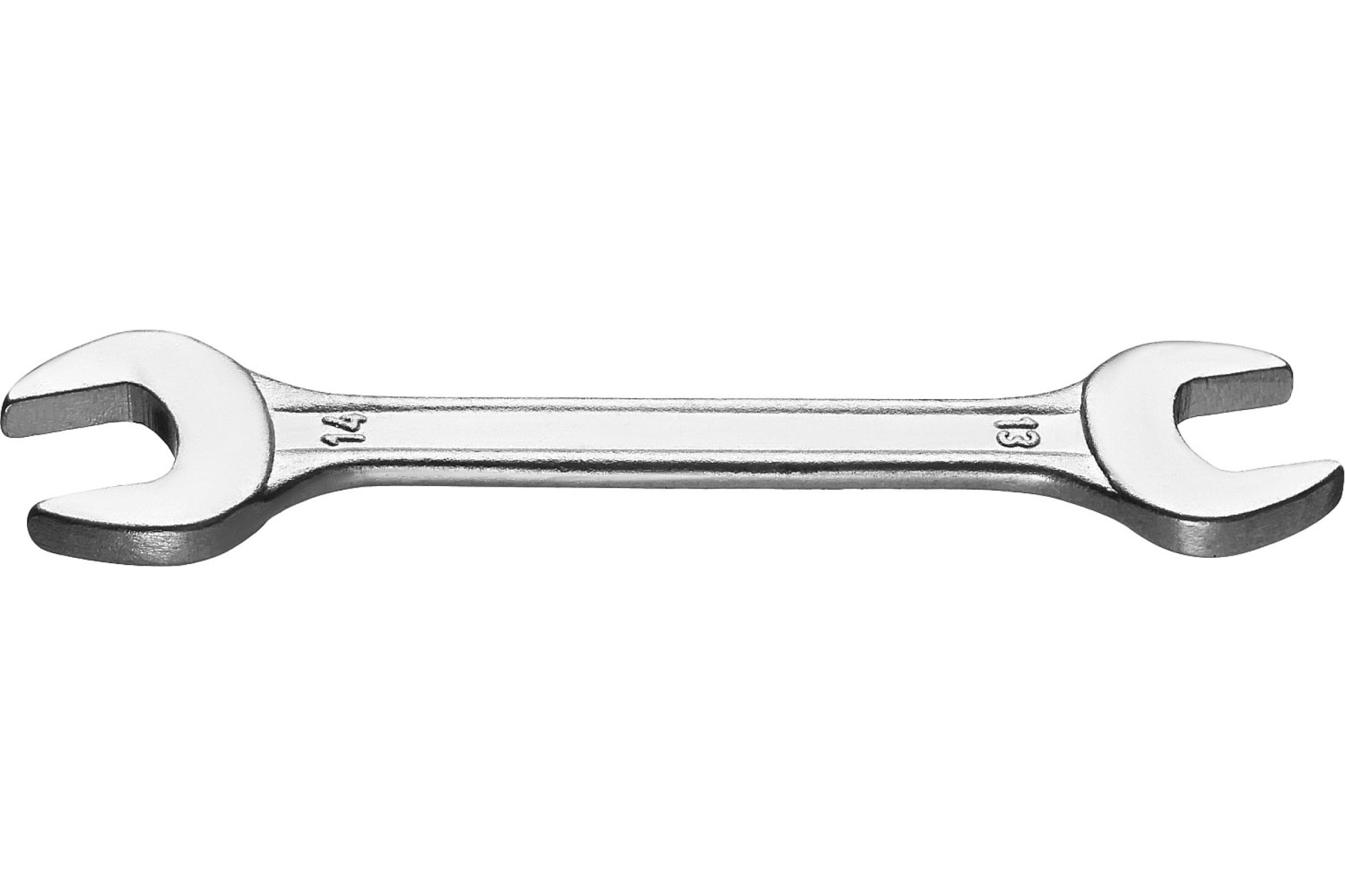 Гаечный ключ рожковый Сибин, 200мм, Углеродистая сталь, 19х22мм рожковый гаечный ключ энкор