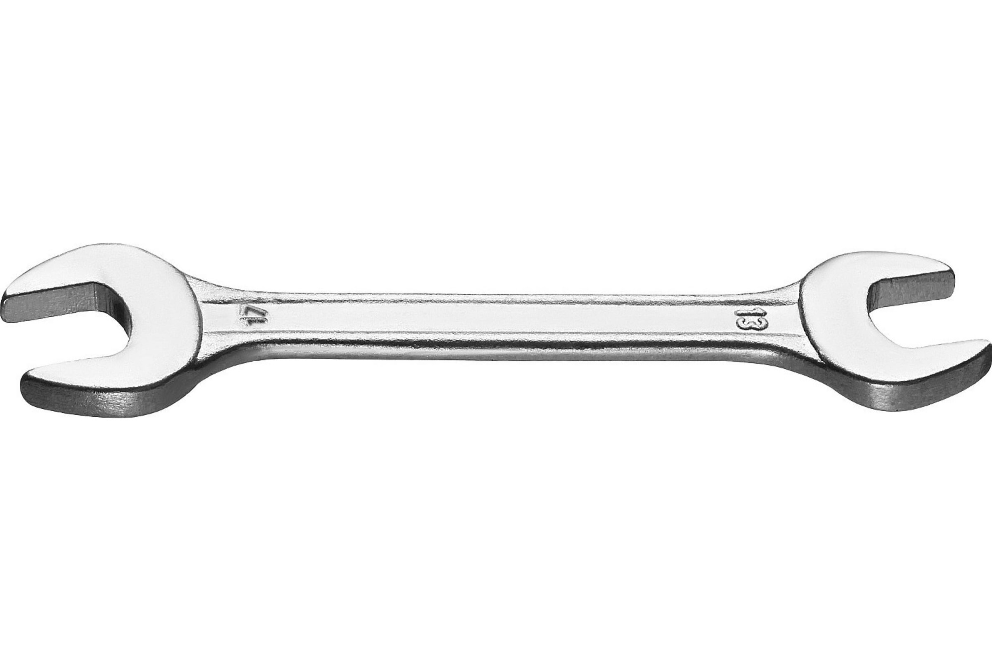 Гаечный ключ рожковый Сибин, 160мм, Углеродистая сталь, 13х17мм ударный рожковый ключ wedo 19мм ns141 19