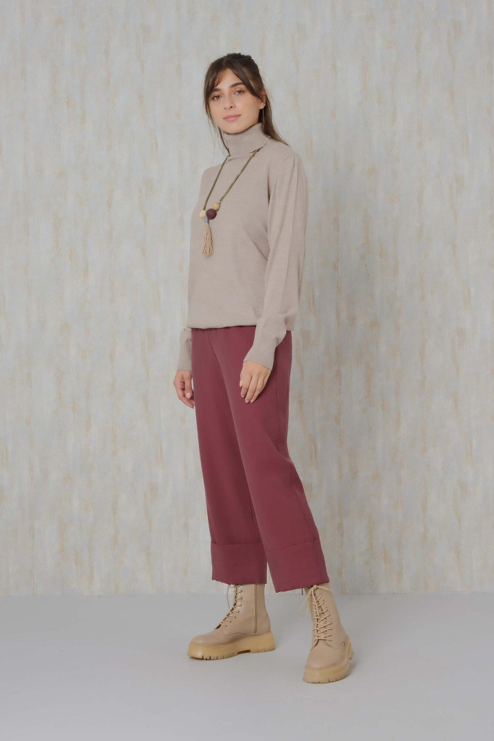 

Брюки женские HE-QA T2197 фиолетовые 38 (товары доставляются из-за рубежа), T2197