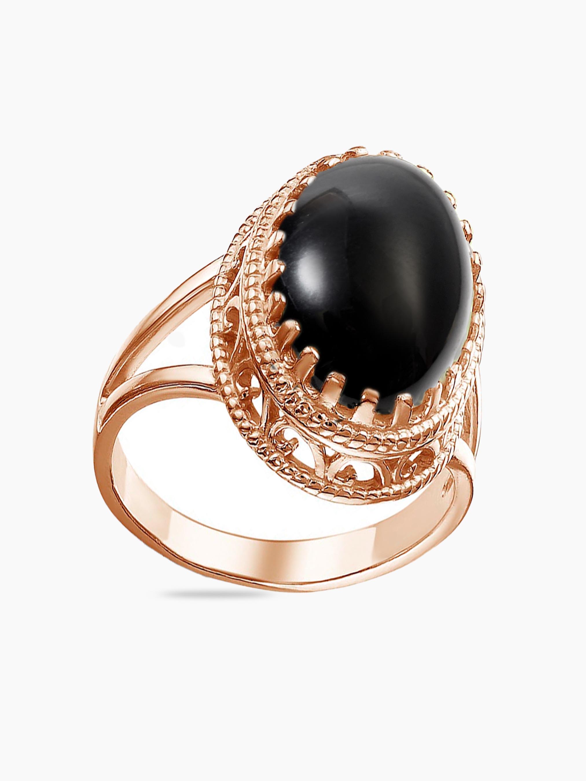 

Перстень из латуни р.19 SHINE & BEAUTY 2437097А, агат, 2437097А
