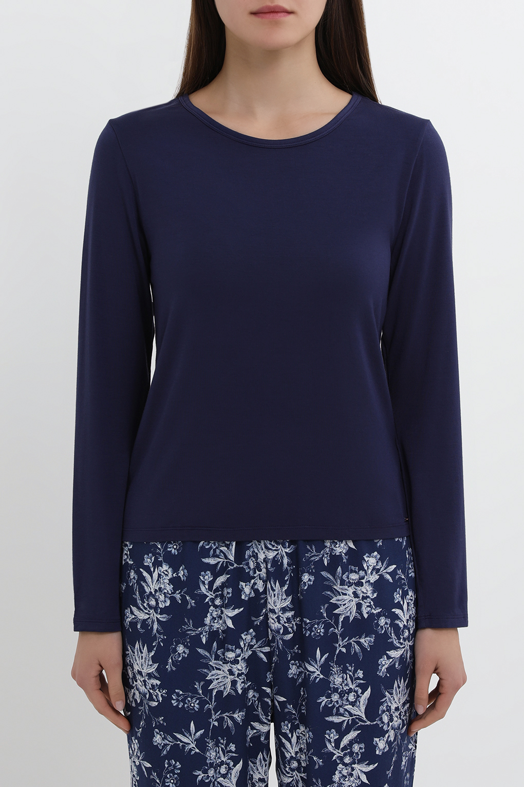 

Лонгслив домашний женский Dorina FXTO0010MO014 синий 2XL, FXTO0010MO014