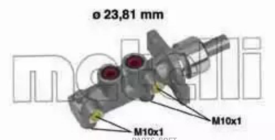

Главный Тормозной Цилиндр Metelli арт. 050377