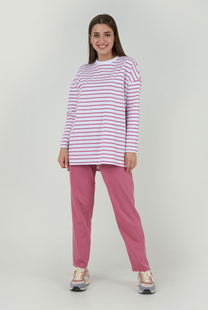 

Спортивные брюки женские HE-QA T3103 розовые 38 (товары доставляются из-за рубежа), Розовый, T3103