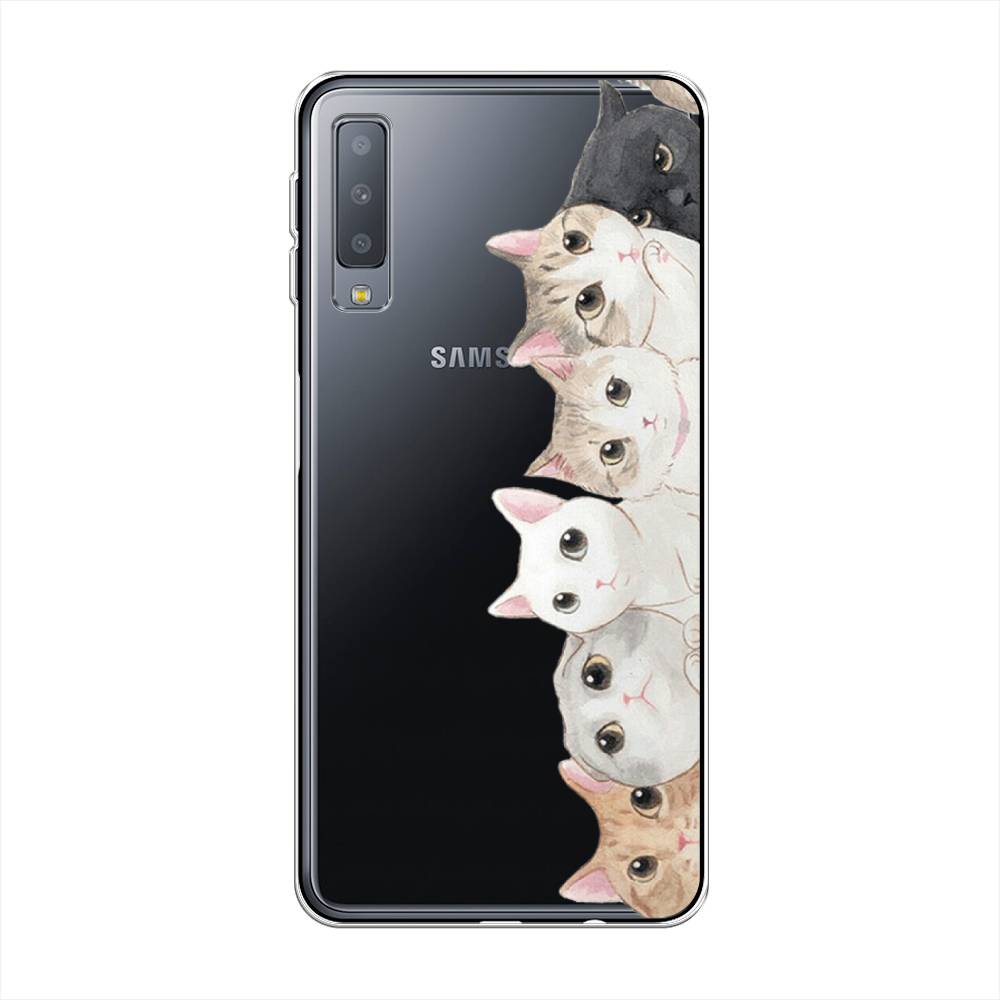 

Чехол Awog "Котики" для Samsung Galaxy A7 2018