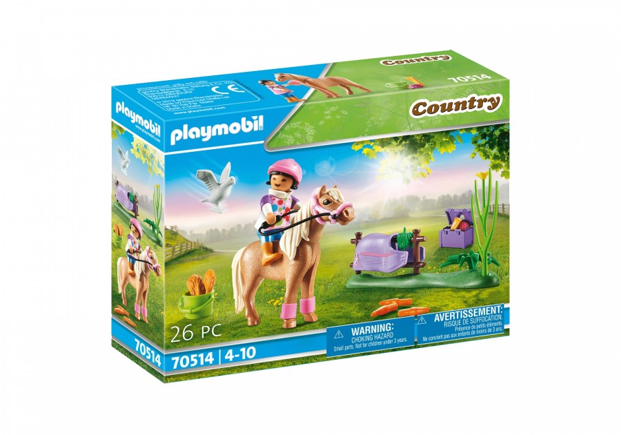 

Конструктор PLAYMOBIL Исландский пони 24 детали, PM70514, PM70514