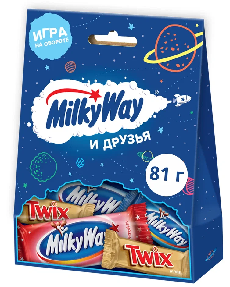 фото Набор подарочный milky way и друзья весенний, 81 г