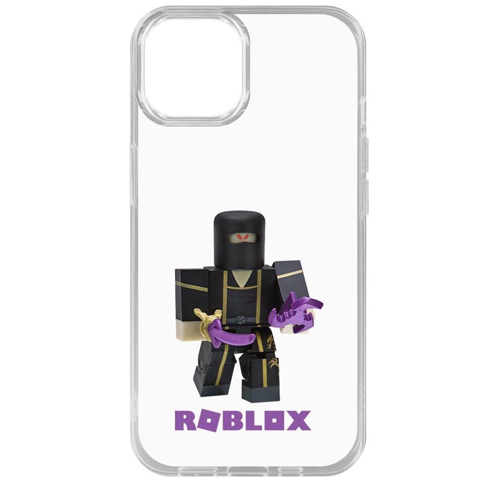 

Чехол-накладка Krutoff Clear Case Roblox-Ниндзя Ассасин для iPhone 15, Прозрачный