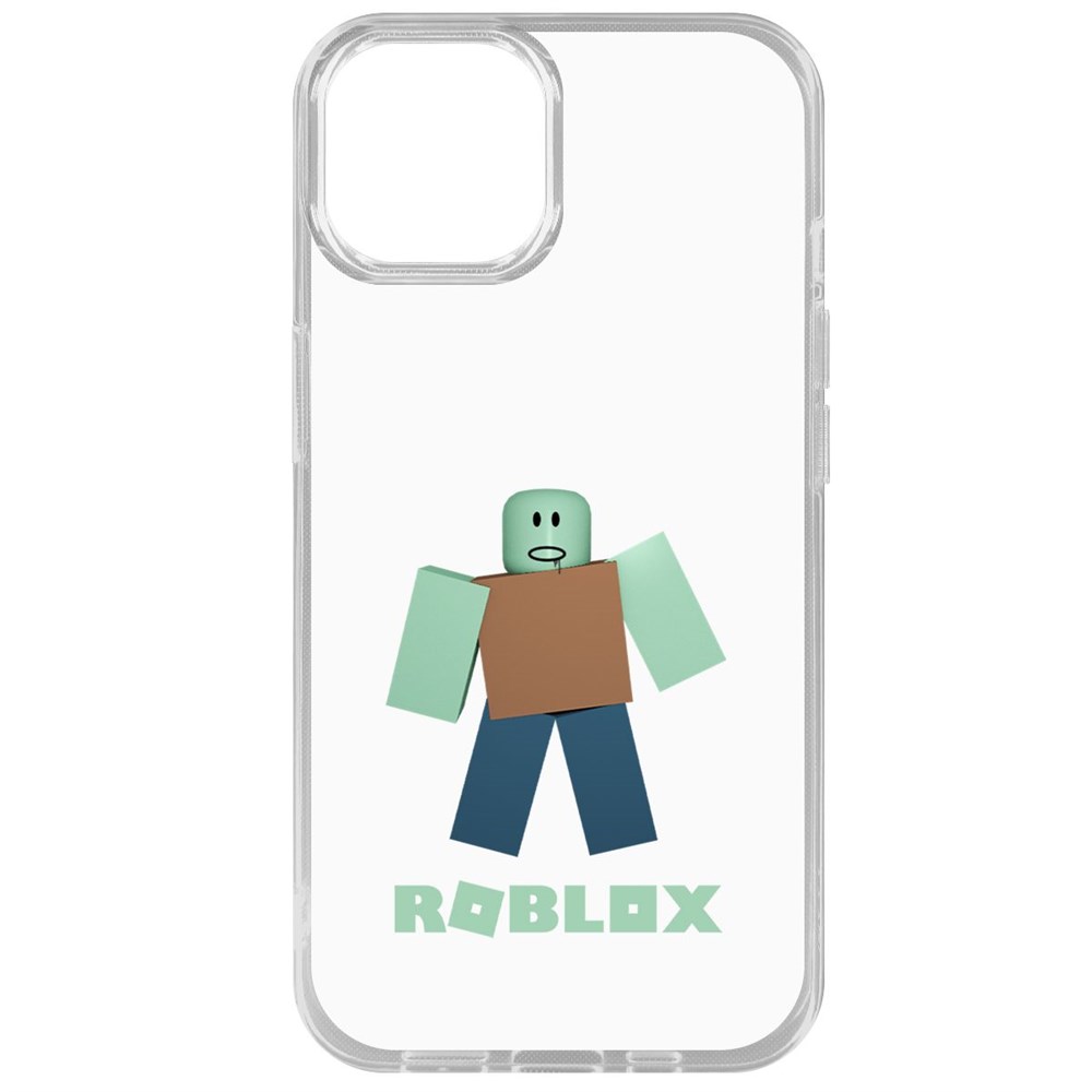 

Чехол-накладка Krutoff Clear Case Roblox-Зомби для iPhone 15, Прозрачный