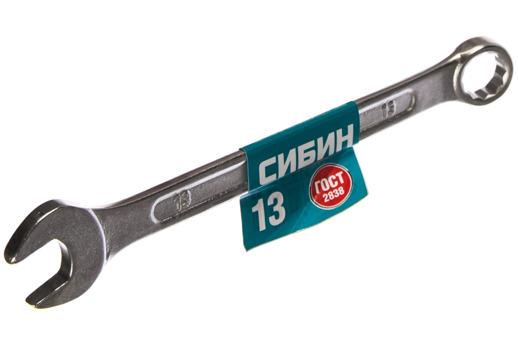 Гаечный ключ комбинированный Сибин, 13 мм гаечный ключ комбинированный сибин 13 мм