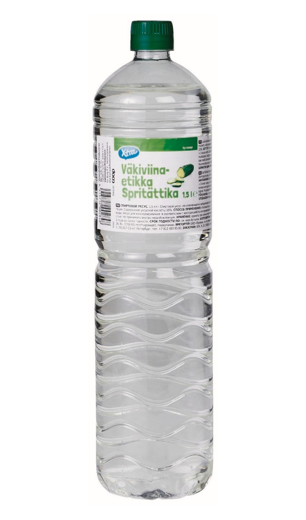 

Уксус X-tra спиртовой 1,5 л
