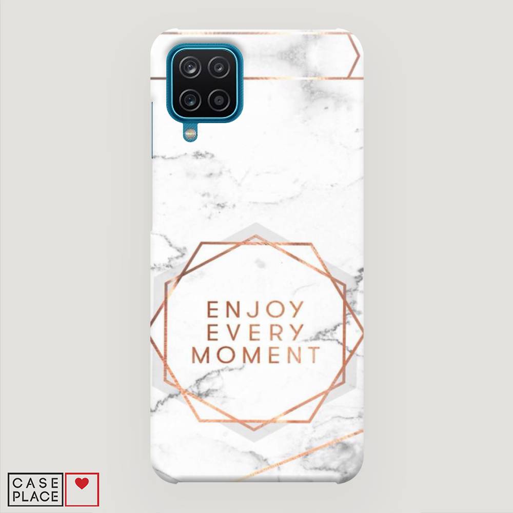 

Пластиковый чехол "Enjoy every moment мрамор" на Samsung Galaxy M12, 2102620-5
