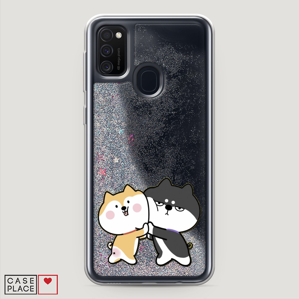 

Чехол Awog на Samsung Galaxy M21 "Обнимашки акита", Разноцветный, 29791-1