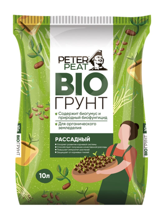 Грунт для рассады Peter peat Б-03-10 10л