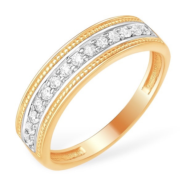 

Кольцо из золота р. , Kari Jewelry 214881, фианит, 214881