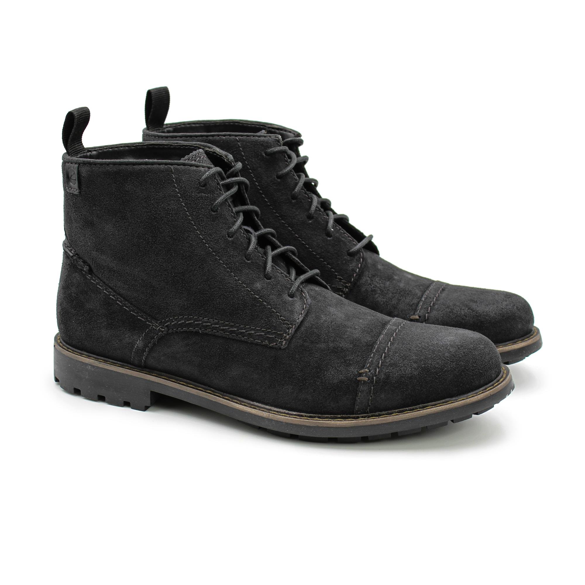

Ботинки мужские Clarks Bowzer Cap 26163574 черные 44 EU, Bowzer Cap 26163574