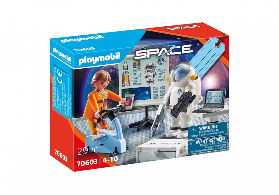 фото Конструктор playmobil подготовка астронавтов 29 деталей, pm70603