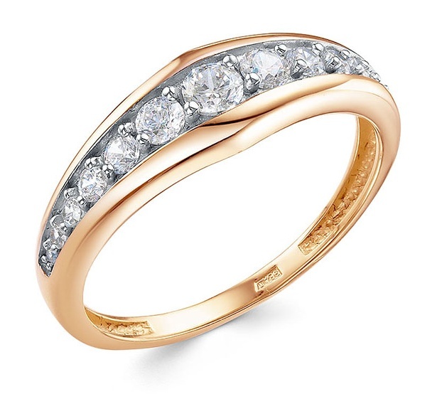 

Кольцо из золота р.  Kari Jewelry 222234, фианит, 222234