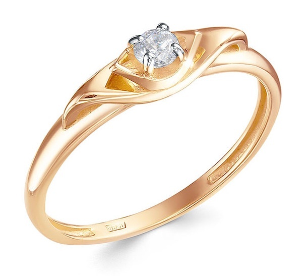 

Кольцо из золота р.  Kari Jewelry 222232, фианит, 222232