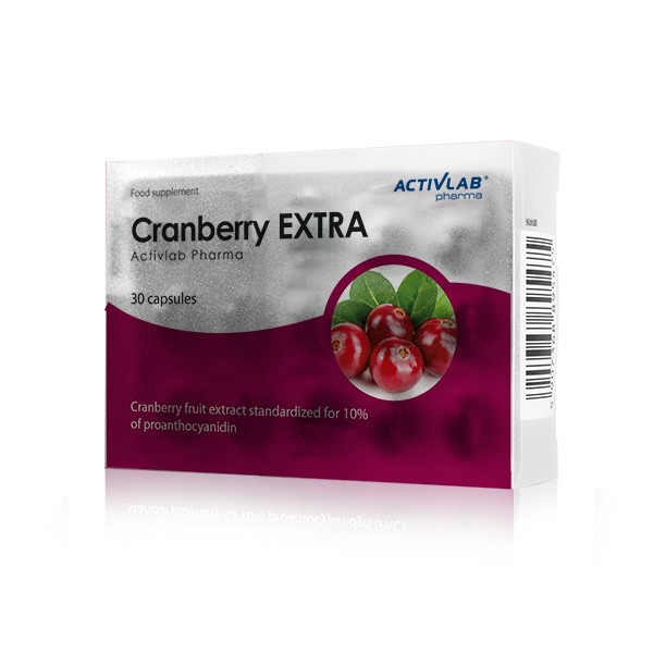 ActivLab Cranberry EXTRA - box (3 bl. x 10 caps)