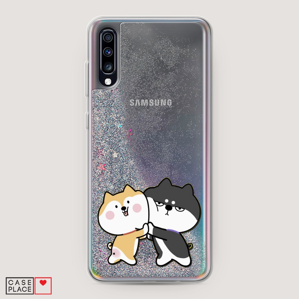 

Чехол Awog на Samsung Galaxy A70 "Обнимашки акита", Разноцветный, 28191-1