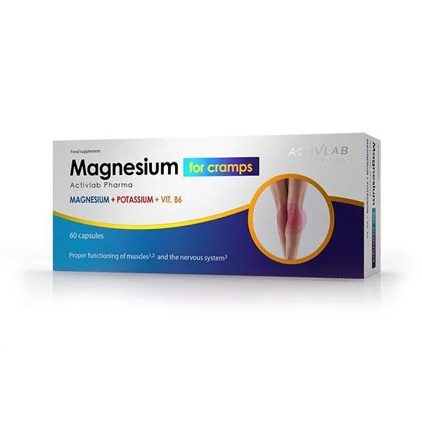 ActivLab Magnesium for cramps - box (6 bl. x 10 caps)
