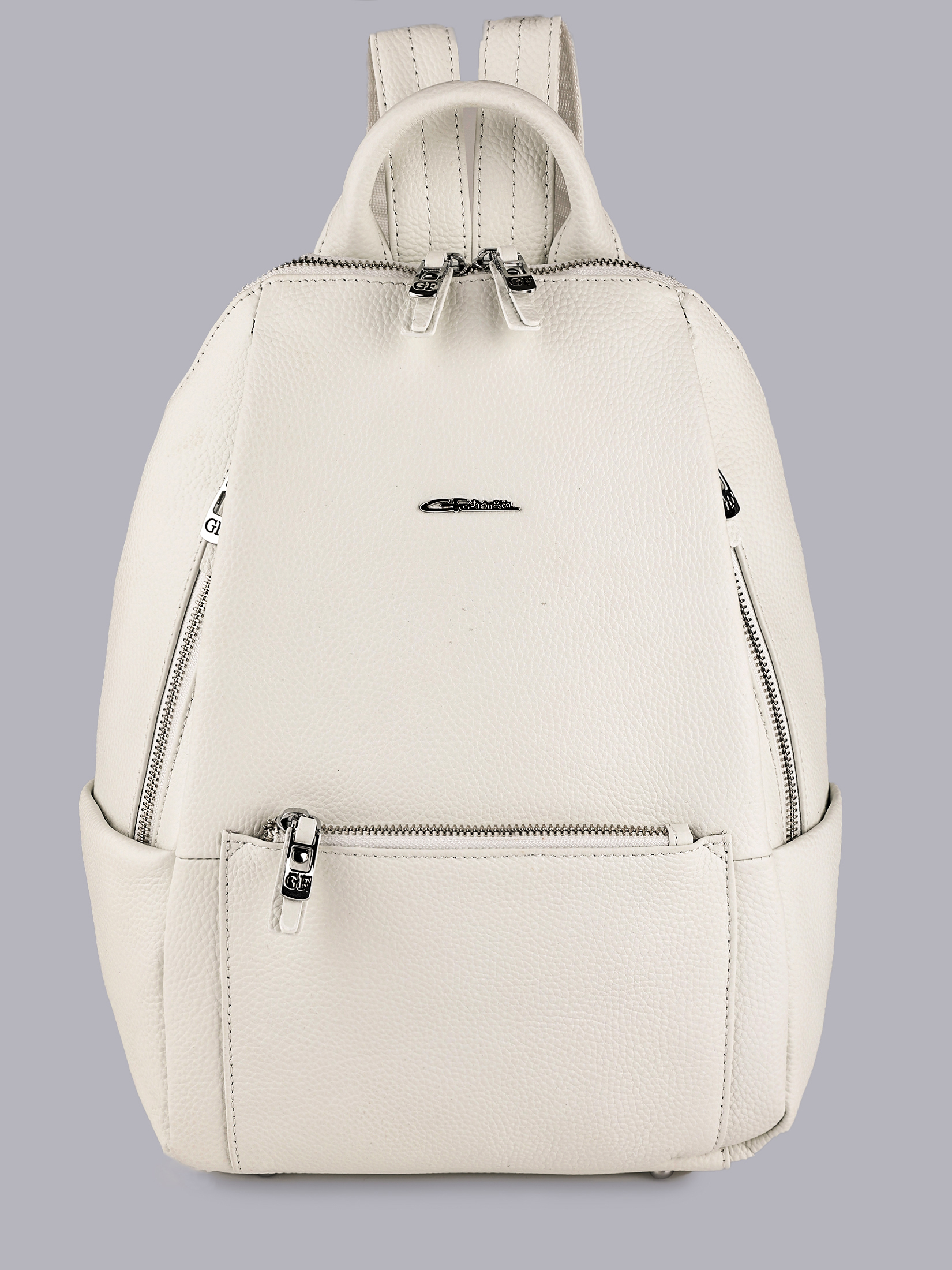 Рюкзак женский Giorgio Ferretti 2019157 белый, 35х29х15 см