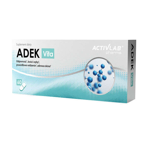 Витаминный комплекс ActivLab Vitamins ADEK box для костей, глаз, кожи капсулы 60 шт