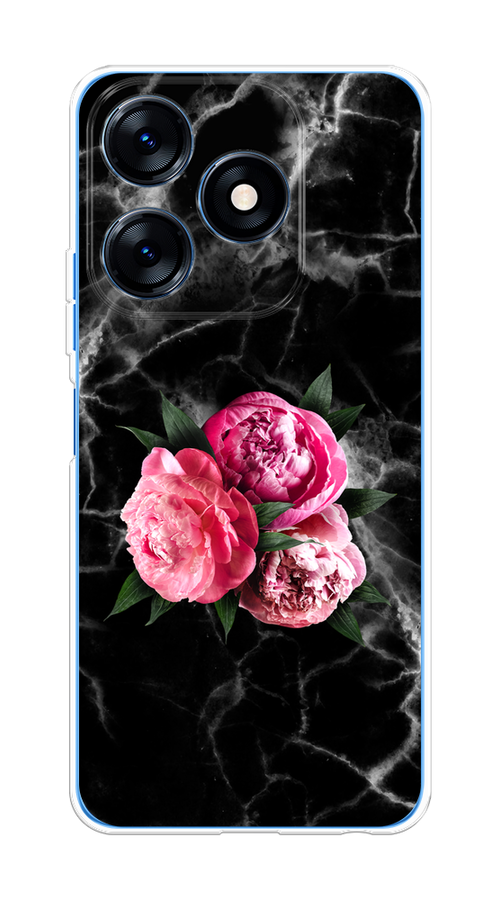 

Чехол на Tecno Spark 10/10C "Букет на черном мраморе", Черный;серый;розовый;зеленый;белый, 303650-1