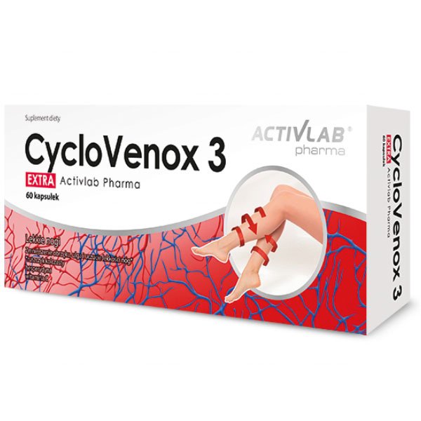 ActivLab CycloVenox 3 EXTRA - box (6 bl. x 10 caps)