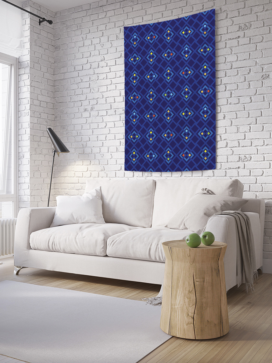 

Вертикальное фотопанно на стену JoyArty Узорное мигание 150x200 см, Узорное мигание