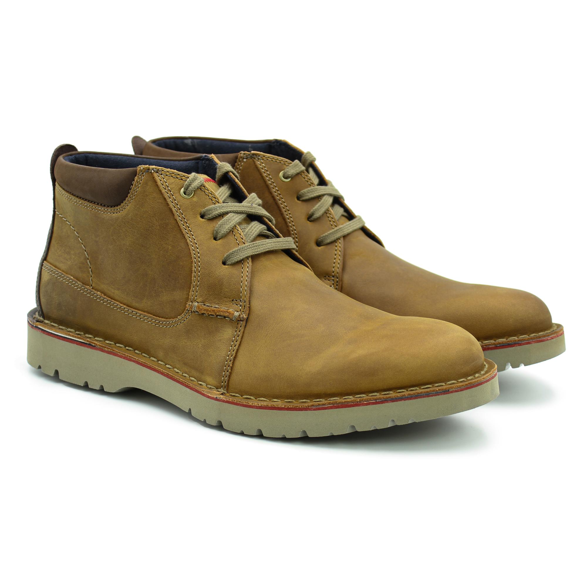 

Ботинки мужские Clarks Vargo Mid 26136671 коричневые 41 EU, Vargo Mid 26136671