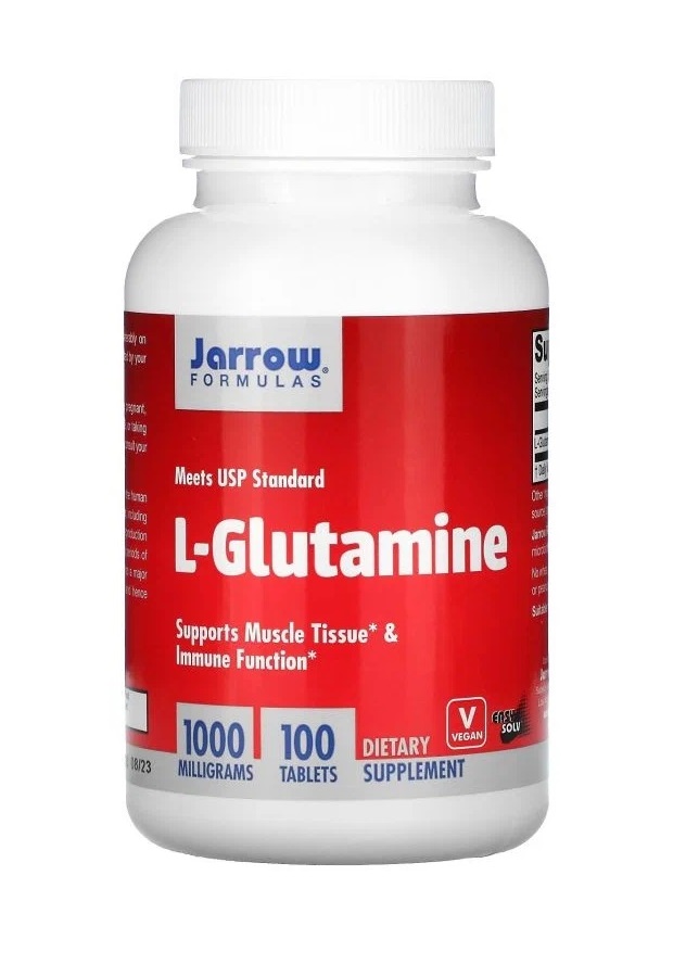 JARROW L-Glutamine, 100 CAPS