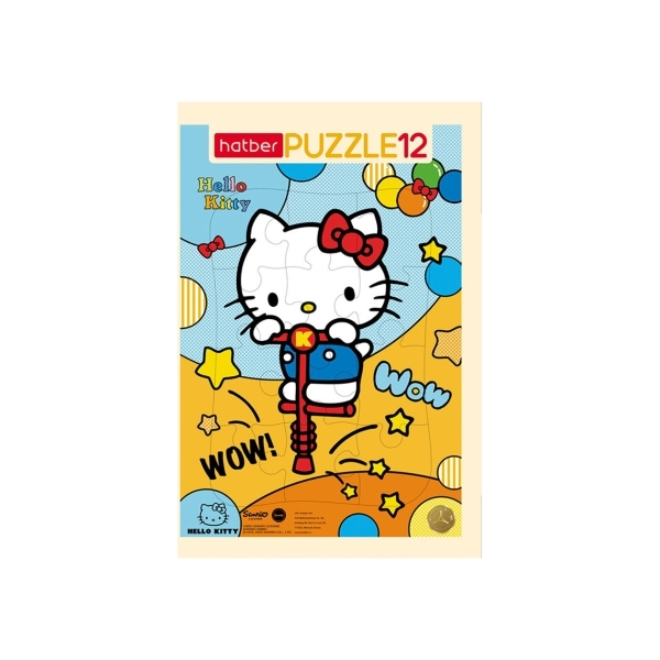 

Пазл Hatber в рамке Hello Kitty, 12 элементов