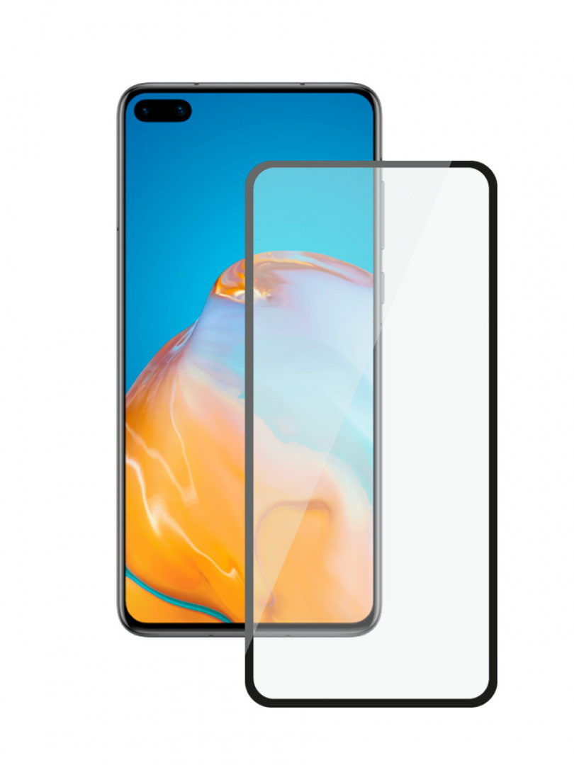 

Защитное стекло 3D Full Glue для Huawei P40 Pro (2020), 0.3 мм, черная рамка, Deppa