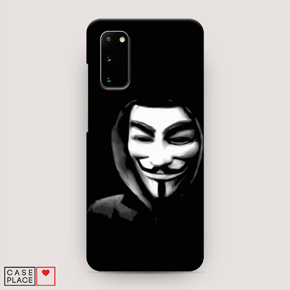 

Пластиковый чехол "Анонимус" на Samsung Galaxy S20, 29220-4