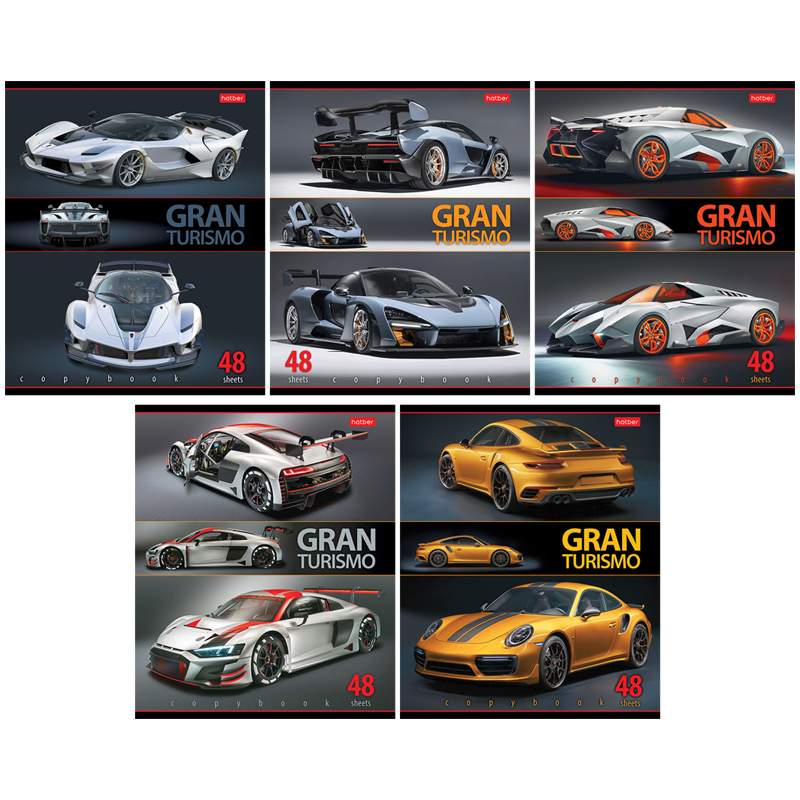 

Тетрадь Hatber "Sport Cars" 317689 48 листов А5 клетка 15 штук