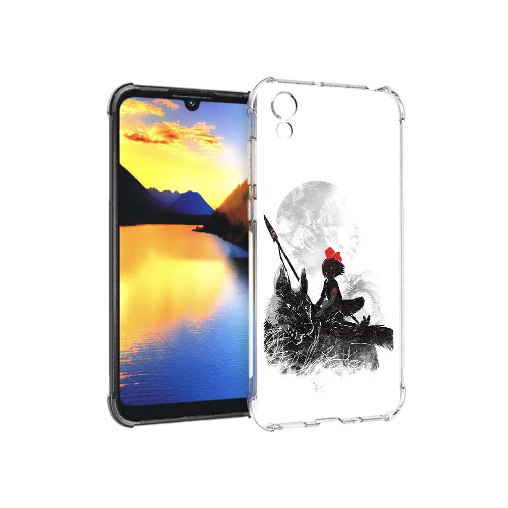 

Чехол MyPads Tocco для Huawei Y5 мононоке, Прозрачный, Tocco