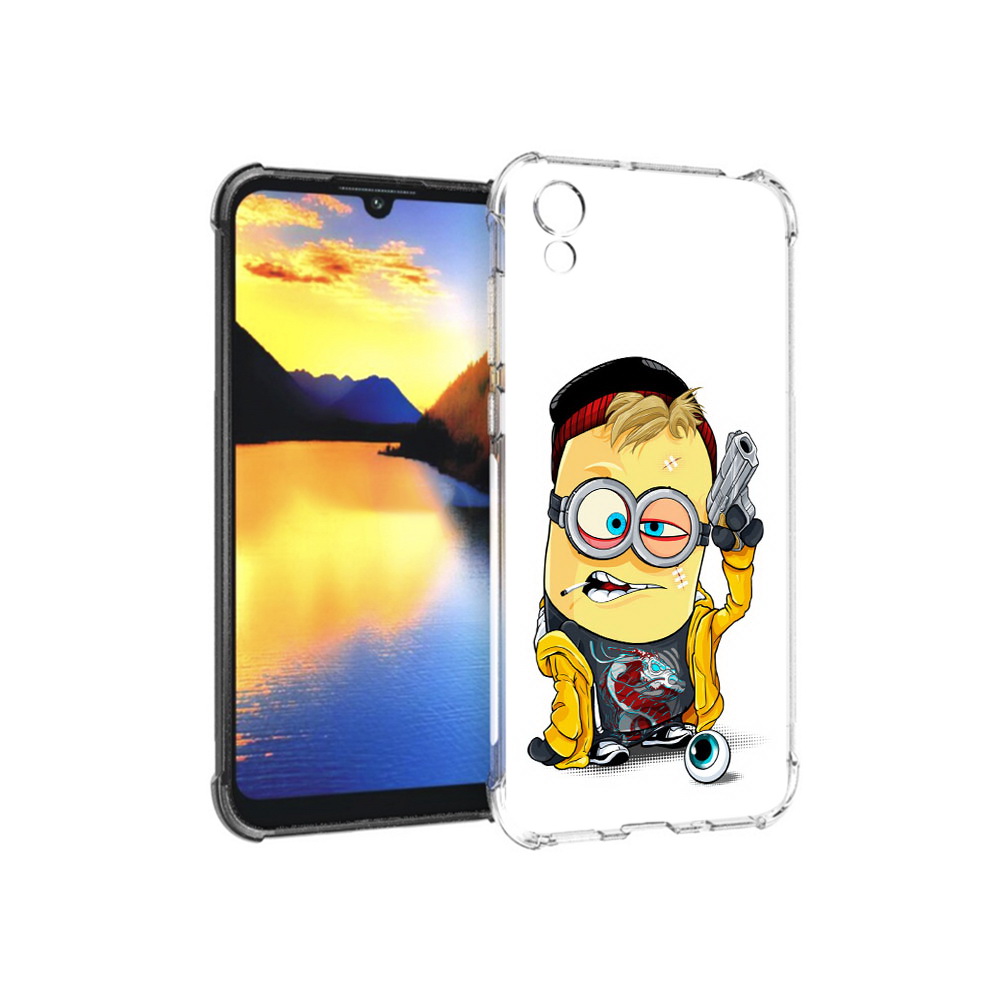 

Чехол MyPads Tocco для Huawei Y5 миньон бандит, Прозрачный, Tocco