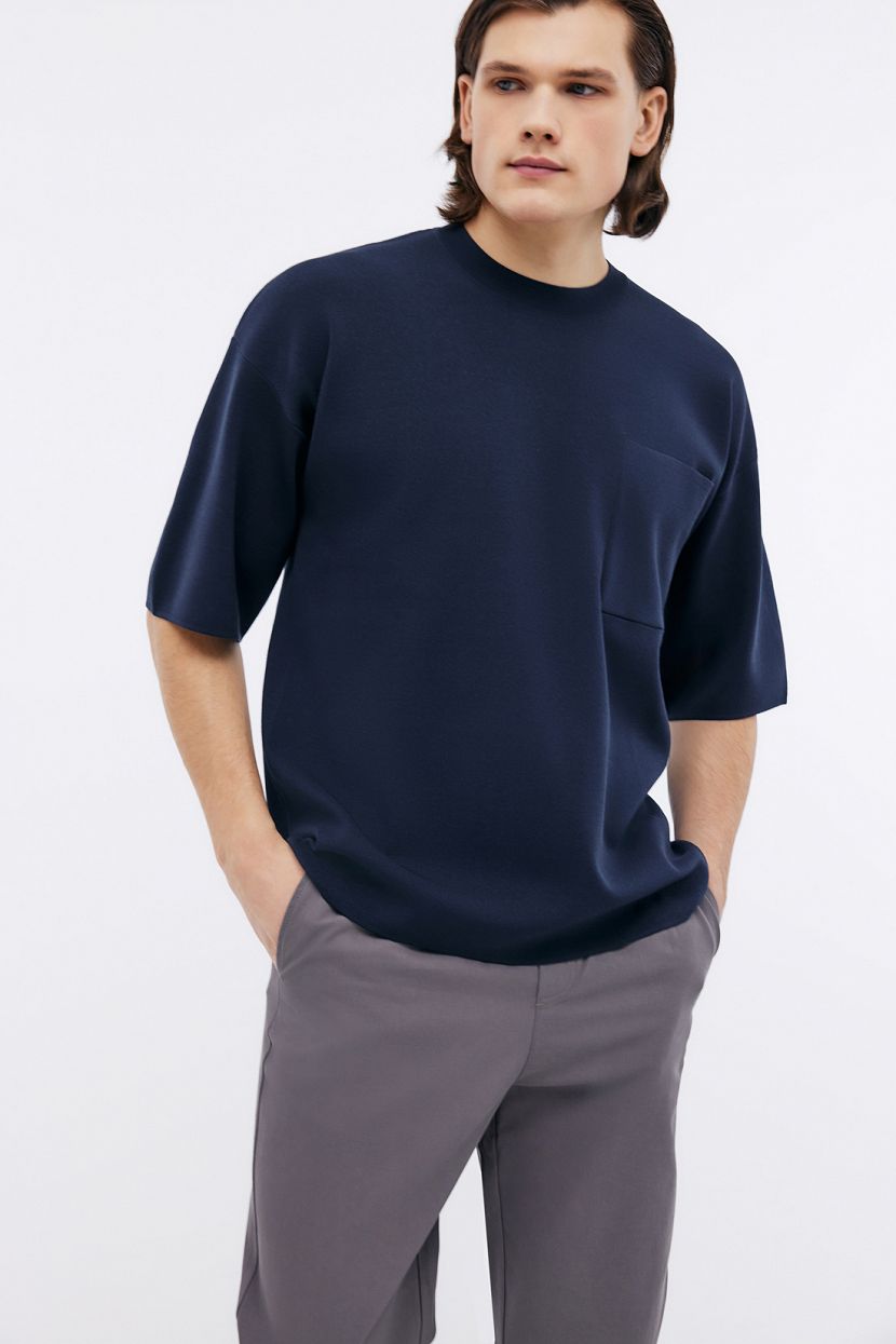 

Джемпер мужской Baon B6324026 синий 2XL, B6324026